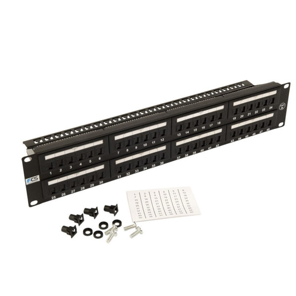 48 Way Cat 5e UTP Patch Panel - Image 2