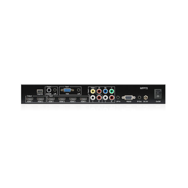 BLUSTREAM 7 input Multi-format Presentation Switch (MFP72) - Image 2