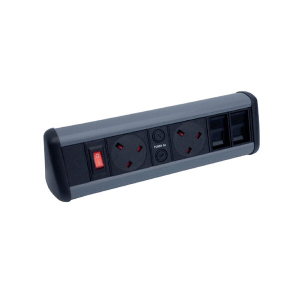 P-Pack Desktop - Power & Data (6c Couplers)