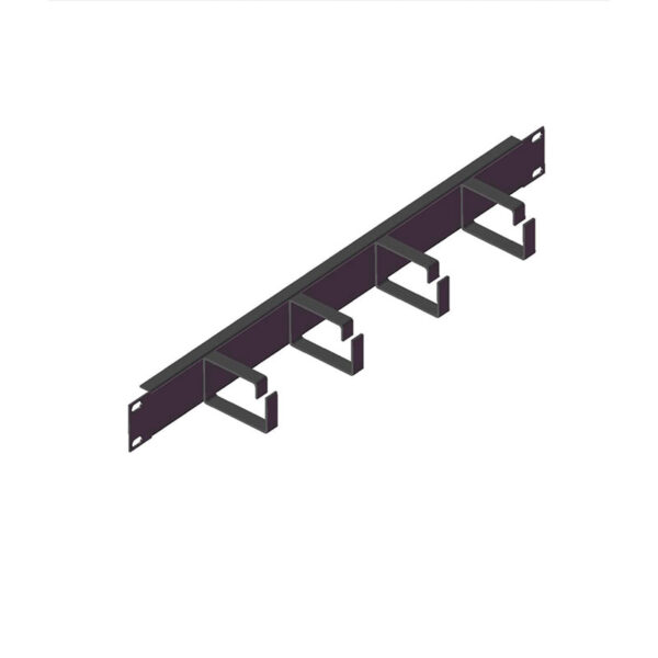 4 Ringed Cable Management Bar
