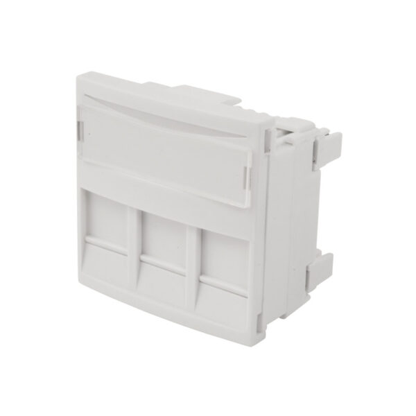 Cat 6 Triple Module side view