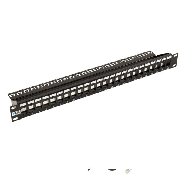 1U Unloaded Keystone Panel - Image 2