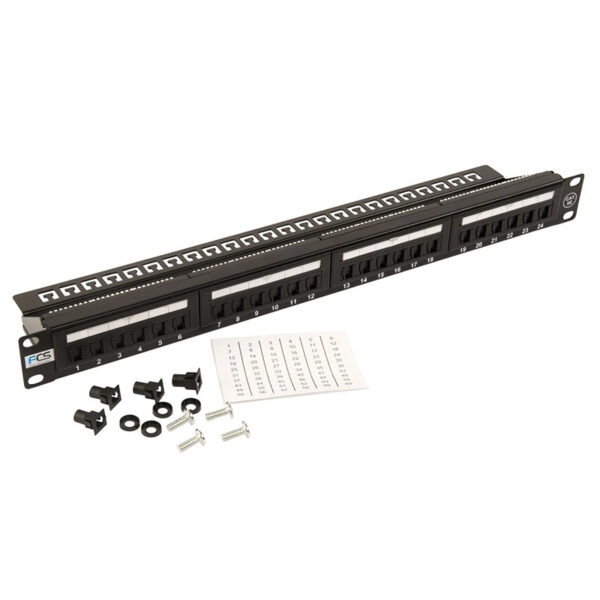 24 Way Cat 6 UTP Patch Panel - Image 2